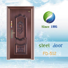 Copper Color Nigéria e Sudão Popular Steel Security Door (FD-512)